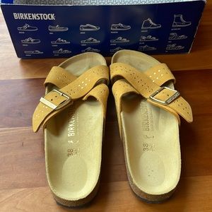 Birkenstock | Siena | Ochre Rivets | Size 38